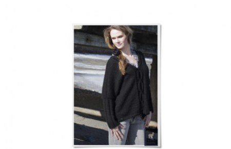 Sweater med snoning